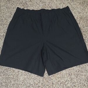 *NWT* Fabletics The Don Men's Pull-On Shorts - 8" Inseam, Black, Size Medium